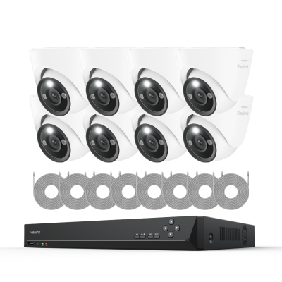 Reolink RLK16-1200D8-A — Standard Kit (4.0mm, White, 4TB HDD)