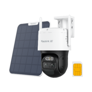Reolink TrackMix LTE — 1 Camera (4K, White) +1 Solar Panel 2(White)
