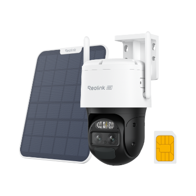 Reolink TrackMix LTE — 1 Camera (4K, White) +1 Solar Panel 2(White)