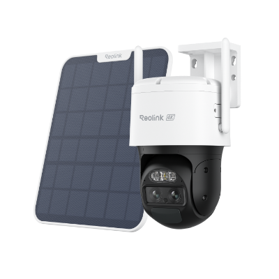 Reolink TrackMix (Battery) — 1 Camera (4K, White) +1 Solar Panel 2(White)