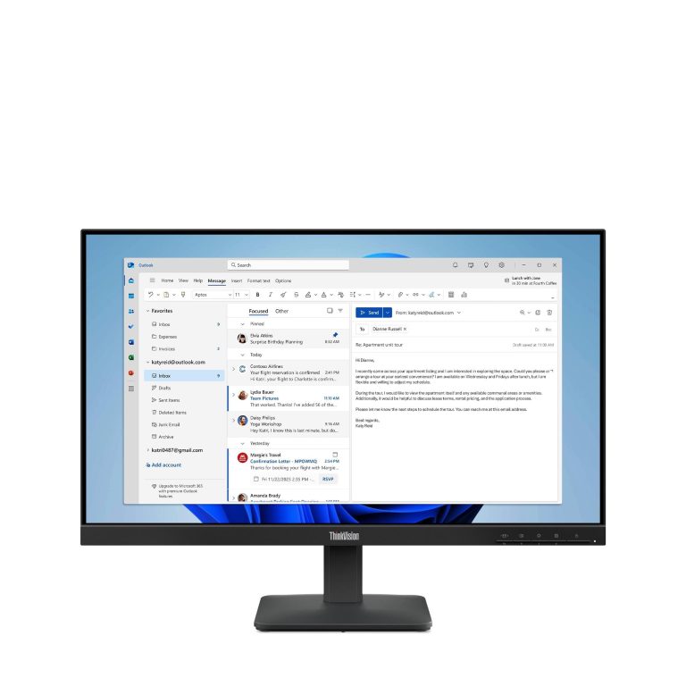 Lenovo ThinkVision S24-4e Monitor — 64B5KAT1UZ