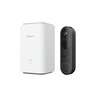 Reolink Home Hub with Video Doorbell (Battery) — 1 Pack (Black)