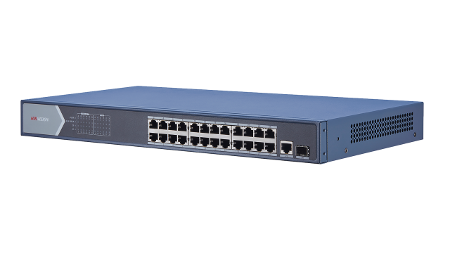 Hikvision DS-3E0526P-E — 24 Port Gigabit Unmanaged POE Switch