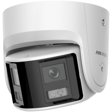 Hikvision DS-2CD2346G2P-ISU/SL — 4 MP Panoramic AcuSense Fixed Turret Network Camera