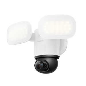 Reolink TrackFlex Floodlight WiFi — 1 Camera (White, Hardwired)