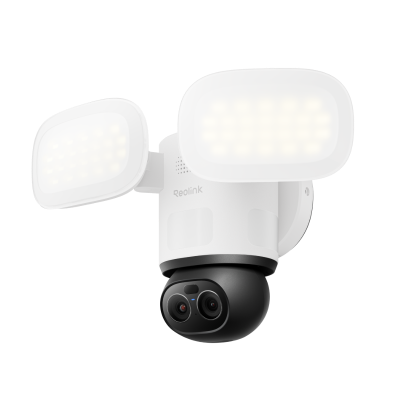 Reolink TrackFlex Floodlight WiFi — 1 Camera (White, Hardwired)