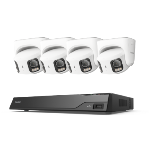 Reolink RP-PN16 + RP-PCT16MD — 4-Cam Bundle (White)