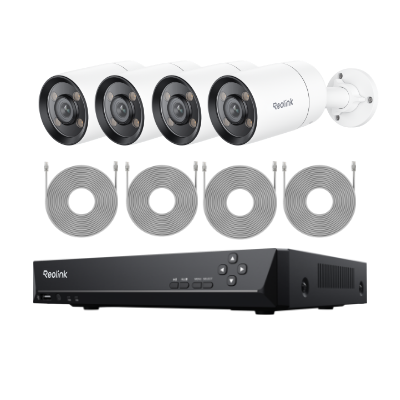Reolink RLK8-CX410B4 — 4-Cam Bundle (White)