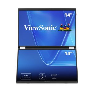 ViewSonic VG1457 — dual 14-inch portable monitor