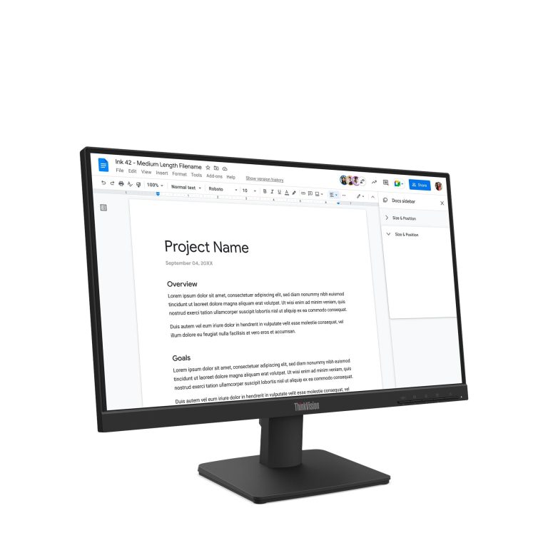 Lenovo ThinkVision S22-4e Monitor — 64CBKAT6UZ