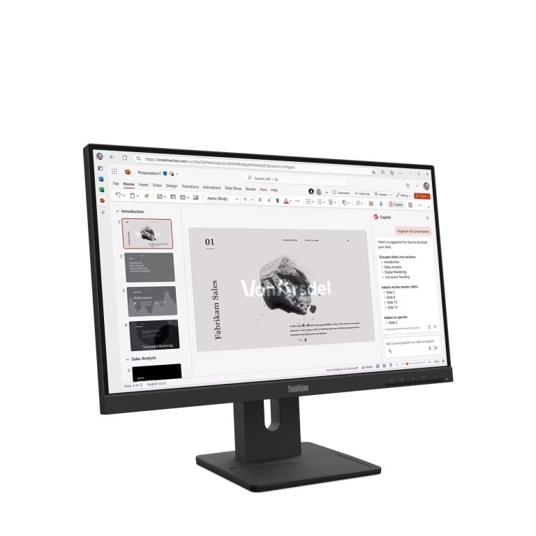Lenovo ThinkVision E22-40 Monitor — 64C9MAR6US