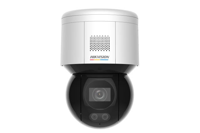 Hikvision DS-2DE3A400BW-DE(T5) — 3-inch 4 MP ColorVu Mini PT Dome Network Camera