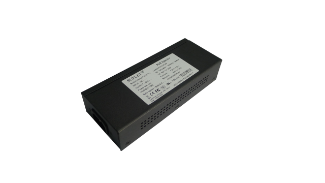Hikvision DS-2PA6000-POE — 60WPoEinjector,1*RJ45interface,1000M(ForDS-2DF8/76/5xxx-AE/AE3/AEL,DS-2DE2DE7xxx-AEmodels)