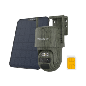Reolink TrackMix LTE (C) — 1 Camera (Camouflage)+ 1 Solar Panel 2 (Black)