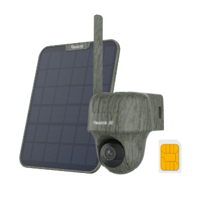Reolink Go Ranger PT — 1 Camera + 1 Solar Panel 2 (Camouflage)