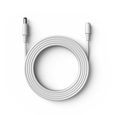 Reolink Power Extension Cable (White) — 4.5 Meters