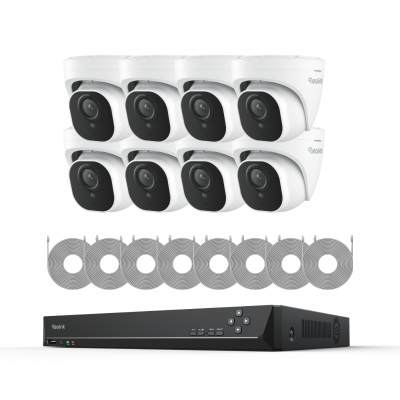 Reolink RLK16-800D8 — Standard Kit (White, 4TB HDD)