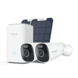 Reolink Home Hub with Argus Eco Ultra — 2-Cam Kit (with 64GB SD Card, White)