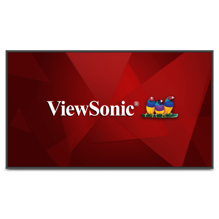 ViewSonic CDE86G3 — 86-inch OS-free commercial display