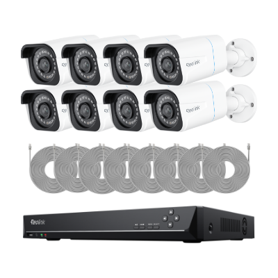 Reolink RLK16-800B8 — 8-Cam Bundle (White, No HDD)