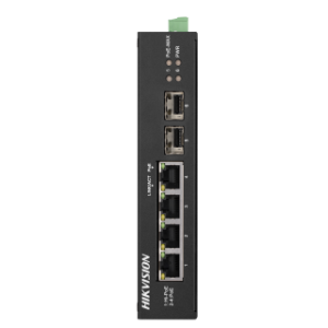 Hikvision DS-3T0506HP-E/HS — 4 Port Gigabit Unmanaged Harsh POE Switch
