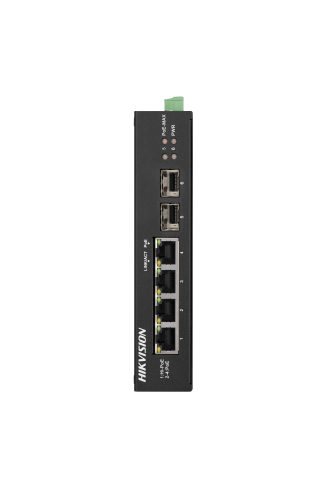Hikvision DS-3T0506HP-E/HS — 4 Port Gigabit Unmanaged Harsh POE Switch